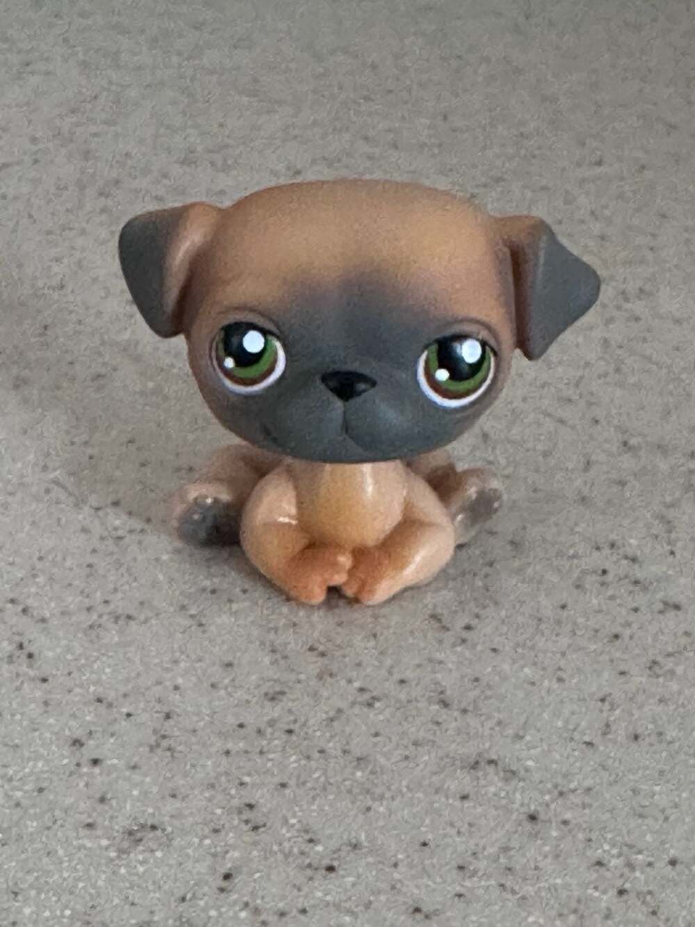 Littlest Pet Shop LPS #5 Pug Dog Figure